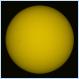 That's No Dust! The specks on this image of the sun are in fact the International Space Station and the space shuttle Atlantis