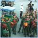 Chinese Soldiers Dresses Up As Munks (Pic)