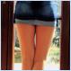 How high-heels affect a woman's leg (non-X-ray Photo)
